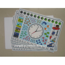 Fancy Turnplate Printing PP Placemat for Child